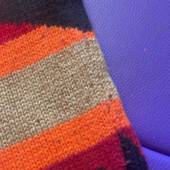 L.a.m.b Gwen SzM Stefani pendleton pattern tunic sweater pockets - Picture 5 of 8